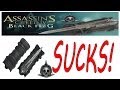 Assassin's Creed 4 Pirate Hidden Blade and Gauntlet Unboxing and Review