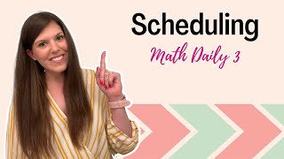Math Daily 3 Schedule Breakdown