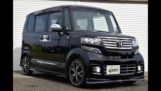 平成24年 ホンダ N-BOXカスタム【G･Lパッケージ】無限エアロ TEIN車高調 ロクサーニ16AW カロッツエリアナビ＆サブウーファー  ALPINEスピーカー オートネット 新潟 中古車情報