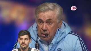 🚨🚨Tres en colère ce matin Carlo Ancelotti encore une fois defend Vinijr