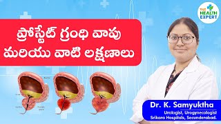 ప్రోస్టేట్ గ్రంధి వాపు మరియు వాటి లక్షణాలు | Enlarged Prostate Signs & Symptoms | Dr. K. Samyuktha