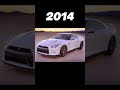 👿Evolution of Nissan GTR (2007-2024) 🔥 #shorts #trending #status #offroad #systummm