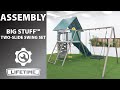 Lifetime Big Stuff™ Two-Slide Swing Set | Lifetime Assembly