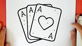 HOW TO DRAW PLAYING CARDS
