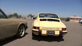 Rebuilt Classic Porsche 911 Sports Cars on Cross-Country Trip