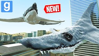 AIRCRAFT SHARK 🦈 NEW TREVOR HENDERSON CREATURE! (Garry's Mod Sandbox) | JustJoeKing