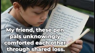 My friend, these pen pals unknowingly comforted each other through shared loss.