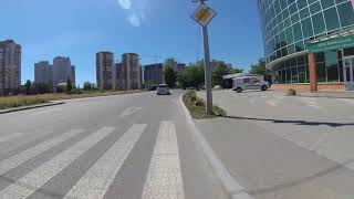 2018-06-02 14:37 Kyiv Bike Ride Livoberezhna Mykilska Slobidka 4K 2160p