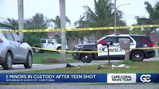 2 minors in custody after teen shot in Cape Coral