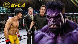 UFC 4 Bruce Lee Vs. Violet Hulk Ea Sports