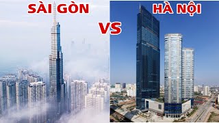 Bất ngờ với 10 sự khác biệt giữa Sài Gòn với Hà Nội #hanoiskyline #saigonskyline