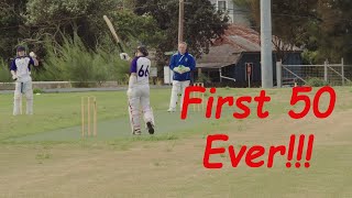 FIRST 50! GoPro Cam Aussie Village Cricket