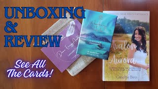 Awakening Avalon Oracle Deck By Ginette Biro Unboxing Flip Through Review #oracle #unboxing #tarot