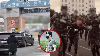 senior orders jimin to go around the military headquarters. what happened?