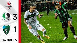 Sakaryaspor (3-1) Kocaelispor - Highlights/Özet | Trendyol 1. Lig - 2023/24