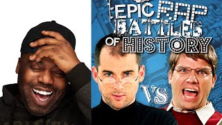 Steve Jobs vs Bill Gates. Epic Rap Battles of History Reaction