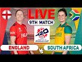 🔴Live England Women vs South Africa Women | 9th Match | Live Cricket Score & Commentary