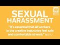 BECTU is committed to stamping out sexual harassment in the creative industries.