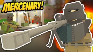 MERCENARY STEALS TRUCK FILLED WITH GUNS - Unturned Mercenary Roleplay!