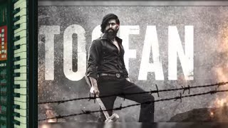 Toofan | KGF Chapter 2 | Yash | Easy Piano | Notes | Keyboard Tune - 35