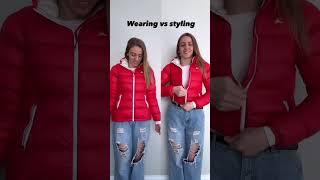 Wearing vs styling #ootd #stylematters #fashiontips #dresstoexpress