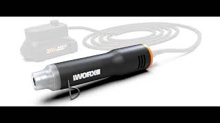 Worx MAKERX WX743L 9 20V Mini Heat Gun Tool Review