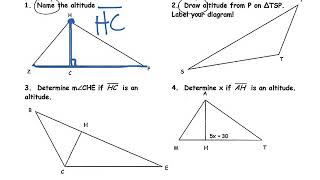 Unit 3 Topic 8 Altitudes in Triangles