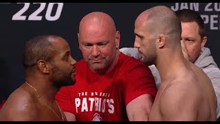 Daniel Cormier vs Volkan Oezdemir Staredown Faceoff l UFC 220