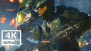 HALO WARS 2 All Cutscenes 4K (Full Game Movie) 60FPS