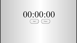 How to make a timer in JavaScript **** UPDATED***** in under 5-mins using