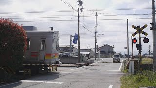 富山地方鉄道不二越上滝線　太田踏切