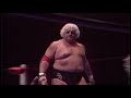 dusty rhodes u0026 jyd vs ted dibiase u0026 kamala dog collar u0026 bull rope match