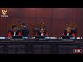 Sidang Perkara Nomor 286-01-14-16/PHPU.DPR-DPRD-XXII/2024. Jumat, 9 Agustus 2024.