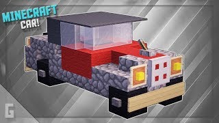 Minecraft: How To Build A Car!