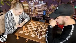 A. Blinova (1785) vs Sprat (1952). Chess Fight Night. CFN. Blitz