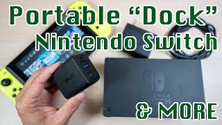 Portable Dock for Nintendo Switch and More | Acefast Charger Hub