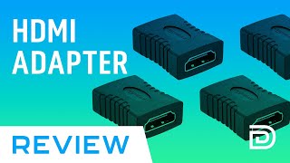 HDMI Connector Coupler Adapter  ► HDMI Female to Female ◄ Amazon 3 pack HDMI Coupler