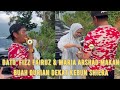 DATO' FIZZ FAIRUZ & MARIA ARSHAD MAKAN DURIAN DI KEBUN SHIERA