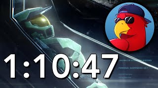 Halo CE Classic Legendary Speedrun in 01:10:47