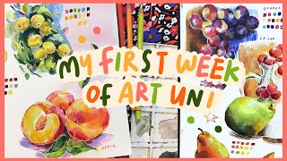 Studying Illustration at Art Uni | My First Week!