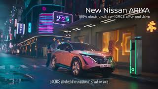 New Nissan ARIYA | 100% electric with e-4ORCE all-wheel drive