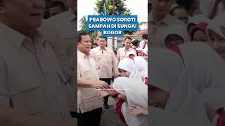 PRABOWO SOROTI Sungai Cipakancilan Bogor Ada Sampah, Pj Wali Kota dan ASN Langsung Nyebur