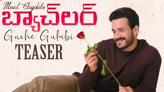 Most Eligible Bachelor Movie Guche Gulabi Promo Song Release | Akhil Akkineni  | Filmyfocus.com