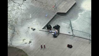 Man dies after self-immolating outside N.Y. courthouse