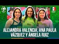 Apuntando a la grandeza olímpica: Alejandra, Ana Paula y Ángela