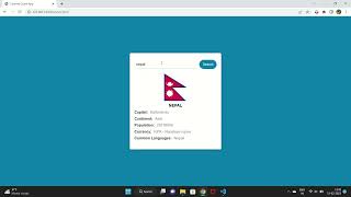 country guide app html css and javascript