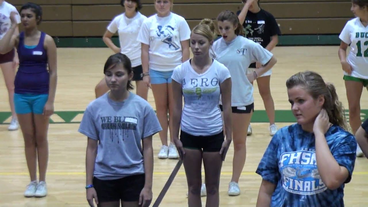 High School Cheerleading Tryouts