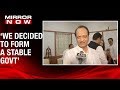 Ajit Pawar after taking oath as Deputy CM of Maharashtra, says 'We decided to form a stable Govt'