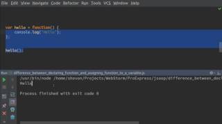 JavaScript: The Differences Between Declaring a Function and Assigning a Function to a Variable