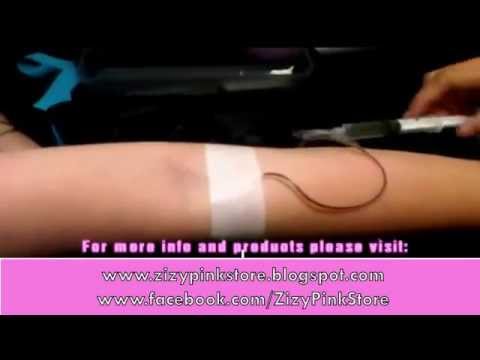 Glutathione and Vitamin C Injection using Butterfly Syringe Glutathione and Vitamin C Injection using Butterfly Syringe